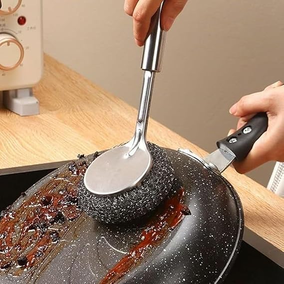 Stainless Steel Handel Dish Cleaner