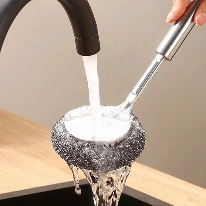 Stainless Steel Handel Dish Cleaner