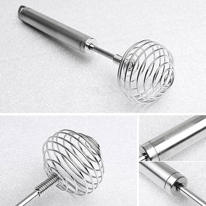 Handheld Steel Wire Egg Whisk Hand Egg Mixer