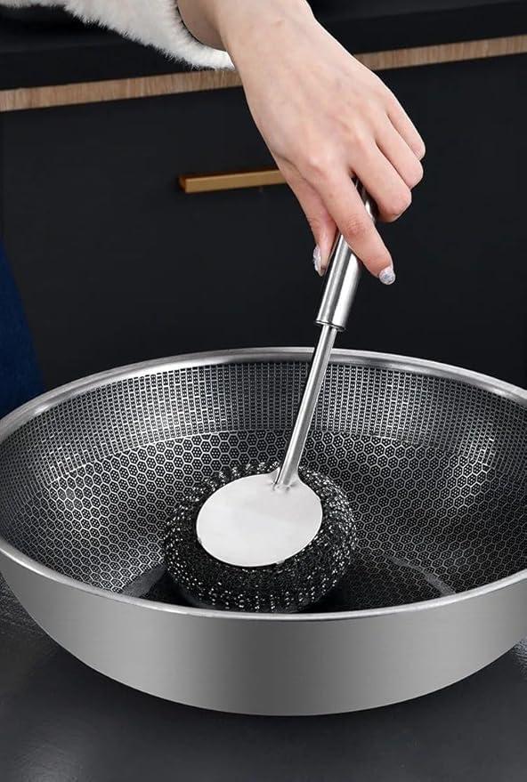 Stainless Steel Handel Dish Cleaner