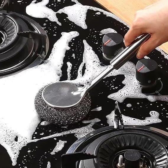 Stainless Steel Handel Dish Cleaner
