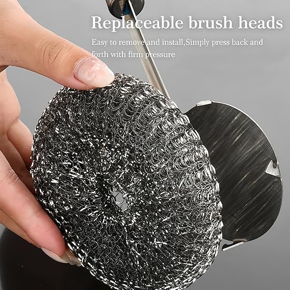 Stainless Steel Handel Dish Cleaner
