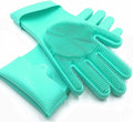 Silicone Dish Washing Gloves for Kitchen Cleaning