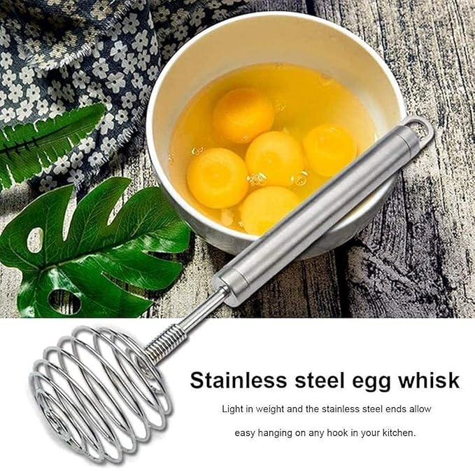 Handheld Steel Wire Egg Whisk Hand Egg Mixer